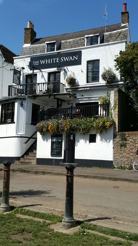 the white swan exterior